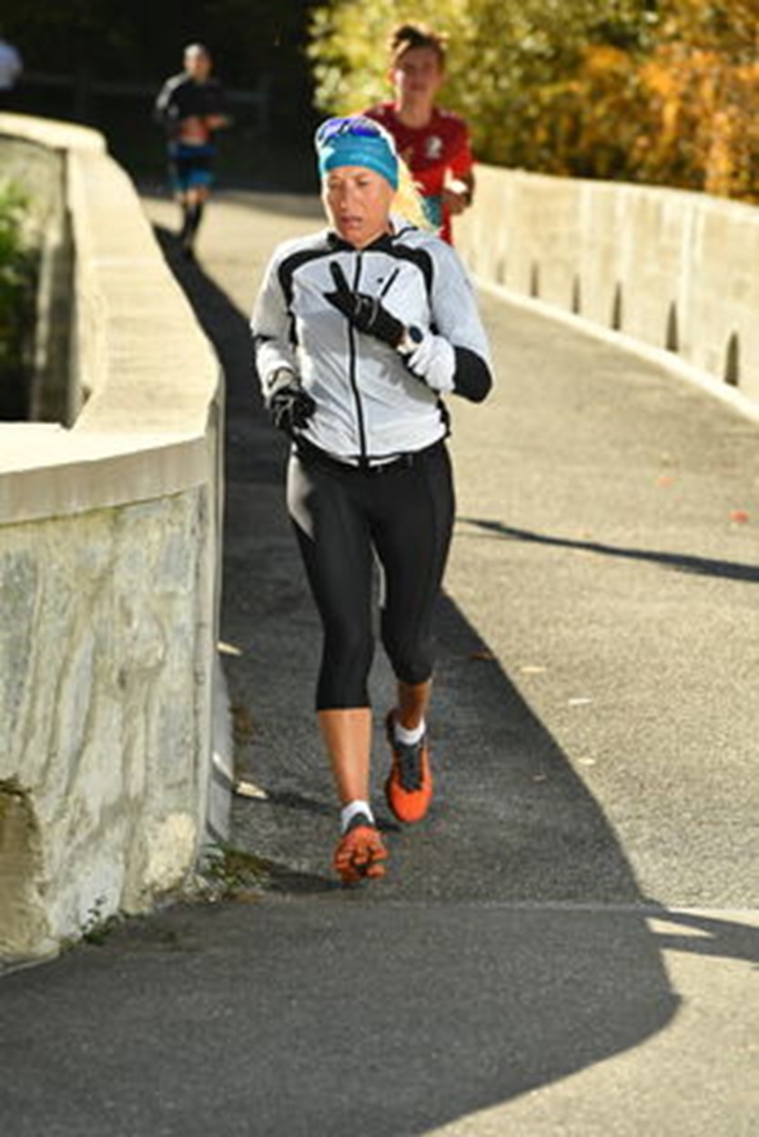 Anita ist gleich Schluchtenkönigin.